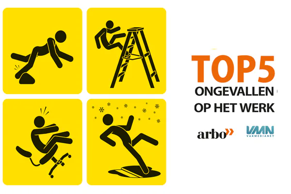 Top 5 ongevallen op het werk