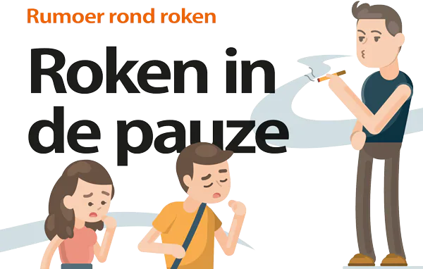 Roken in de pauze