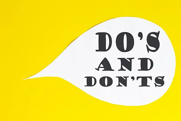 De do's and don'ts voor de vertrouwenspersoon