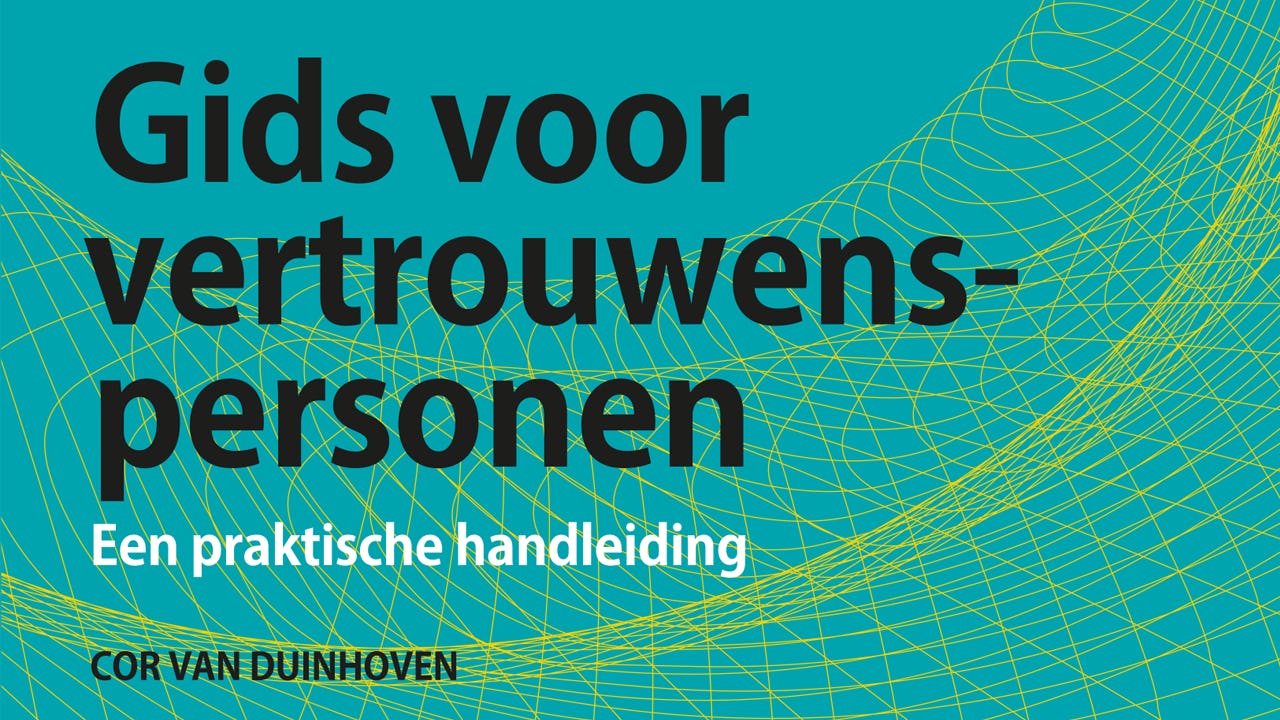 Boek: Gids voor vertrouwenspersonen