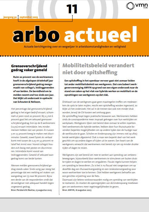 Arbo Actueel nummer 11 2023