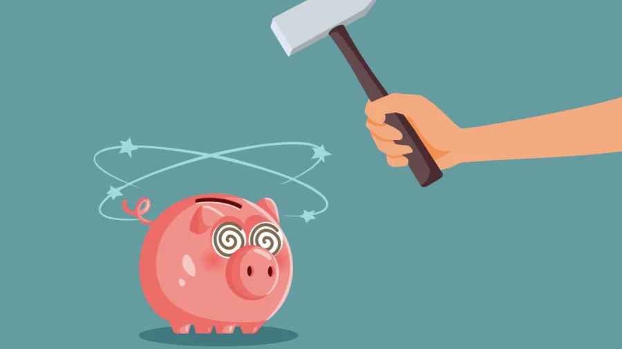 Burn-out door werk of door geldzorgen?