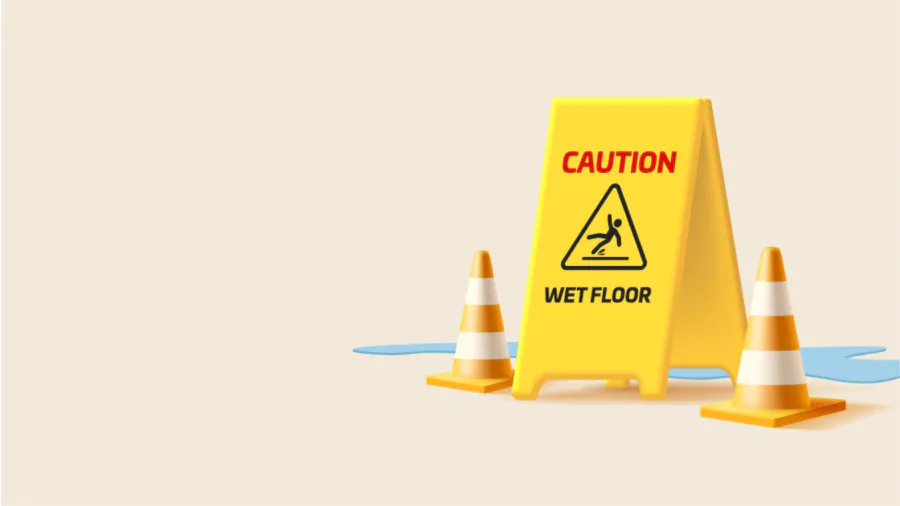 Uitglijden over gladde vloer: zorgplicht geschonden?