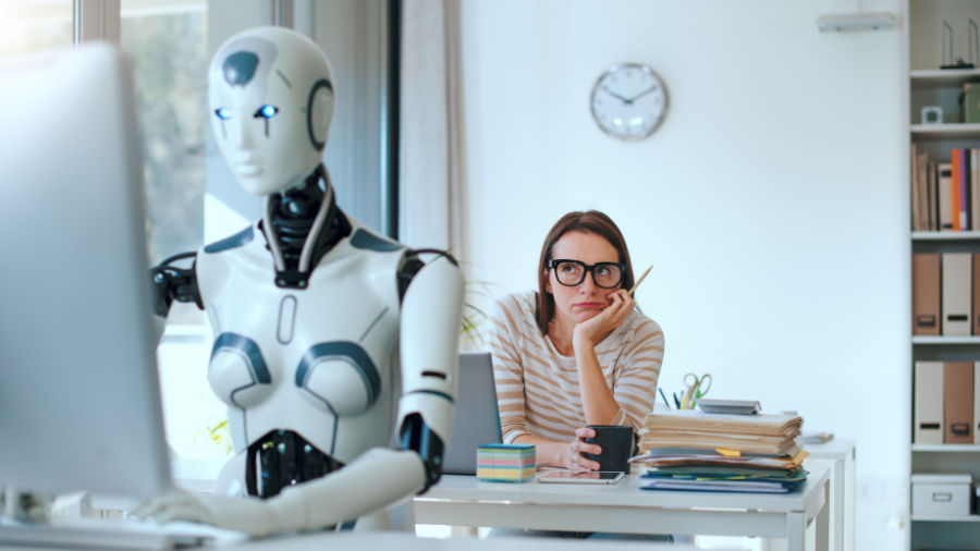 AI kan de werkdruk verlagen, maar ook stress opleveren