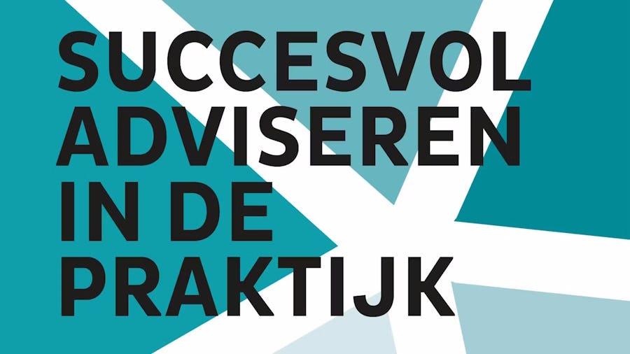 Boek: Succesvol adviseren in de praktijk