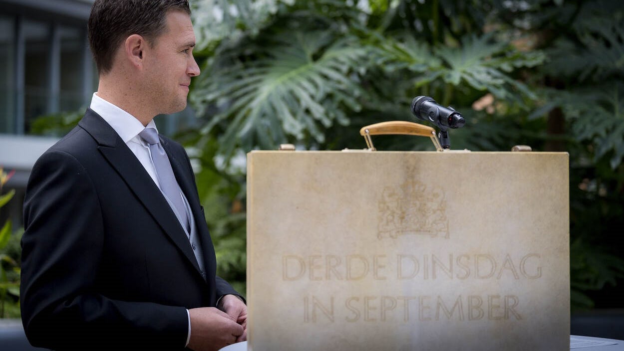 Martijn Beekman, Prinsjesdag 2024. Bron: Ministerie van Financiën, fotograaf Valerie Kuijpers