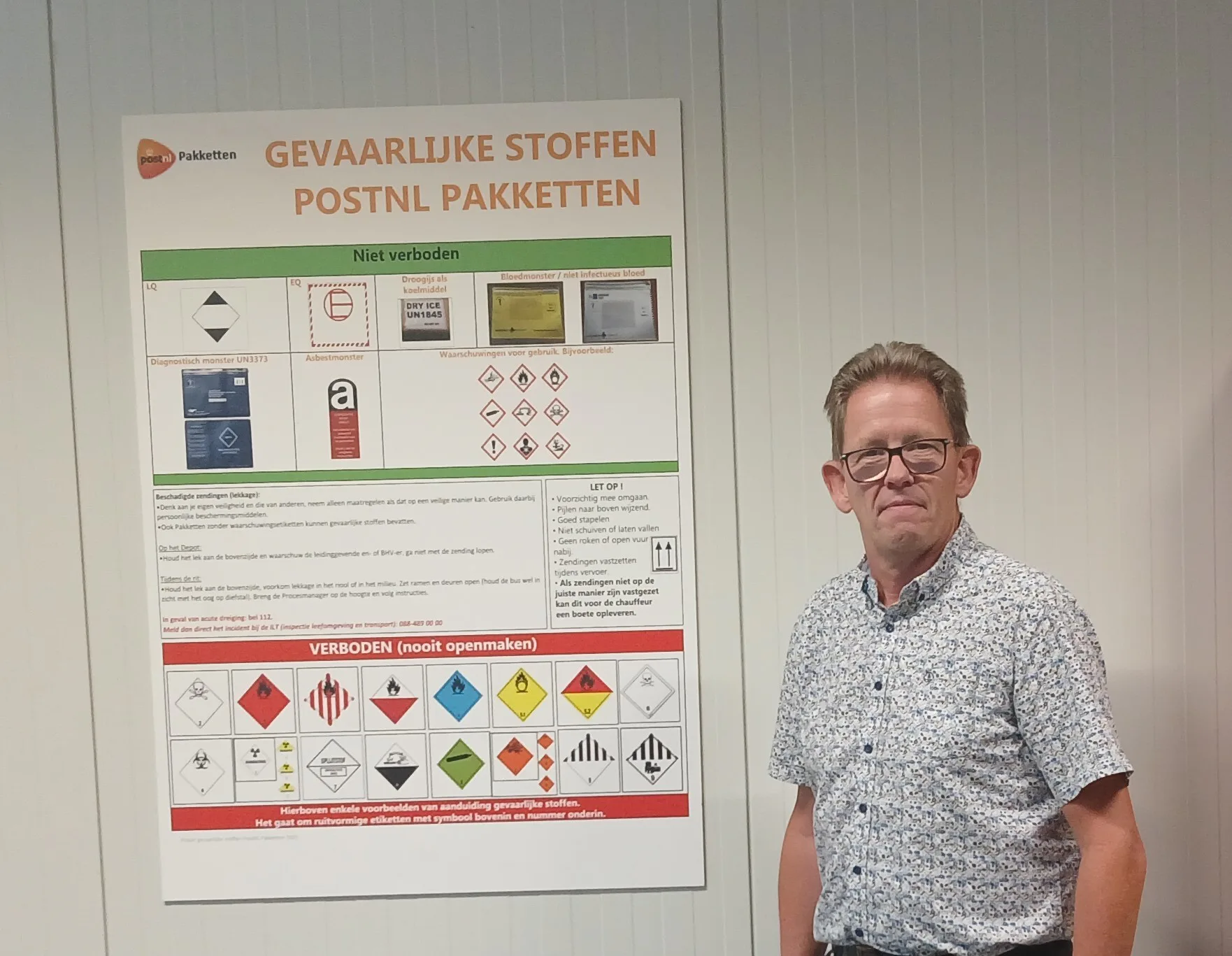 Arbeidshygiënist Cor Slagter: 'Meten komt later wel'