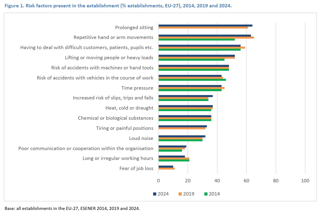 Bron: ESENER 2024, klik voor groter beeld