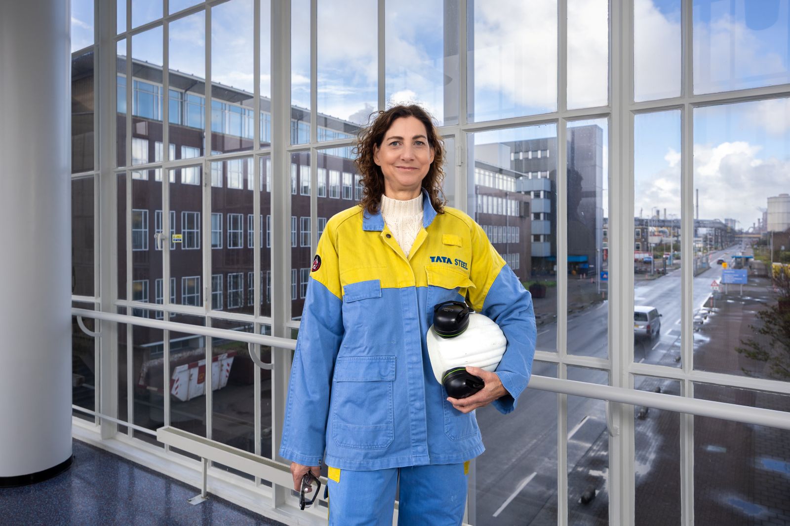 Hilda Hoek: &#39;We investeren ook in extra maatregelen die de gezondheidsrisico&#39;s voor werknemers verminderen.&#39; Foto: Diederik van der Laan / Dutch Photo Agency