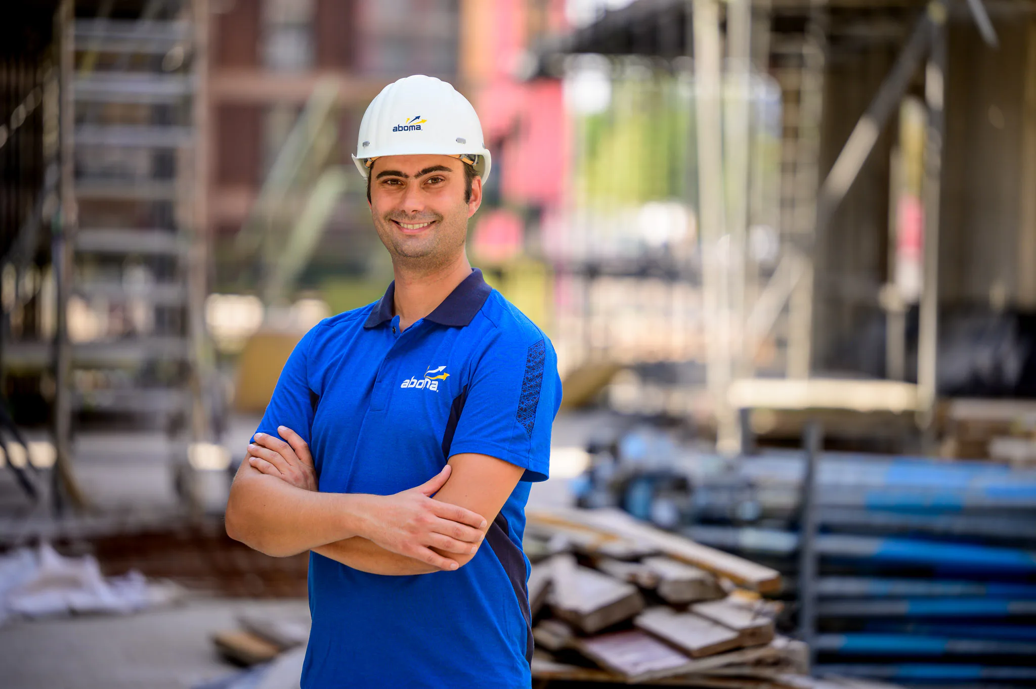 Duco Opdam, HVK'er en bouwveiligheidsadviseur bij Aboma. Foto: Jelmer de Haas