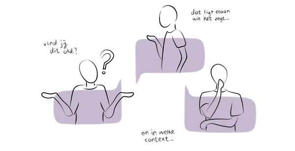 De e-mailhandtekening van Hendrien Prummel, over sociale veiligheid