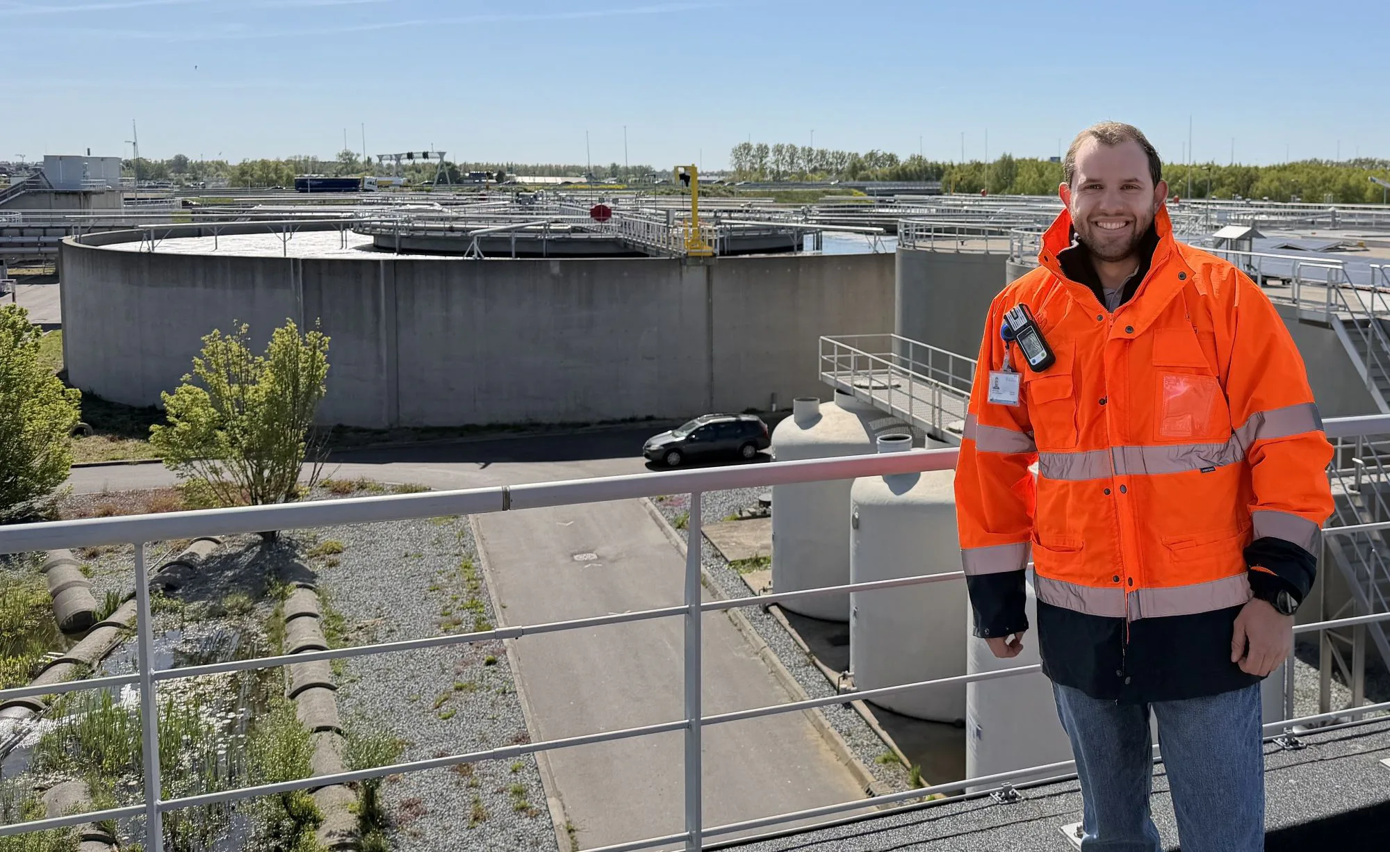 HVK'er Daan Waaning neemt geregeld een kijkje op de werkvloer