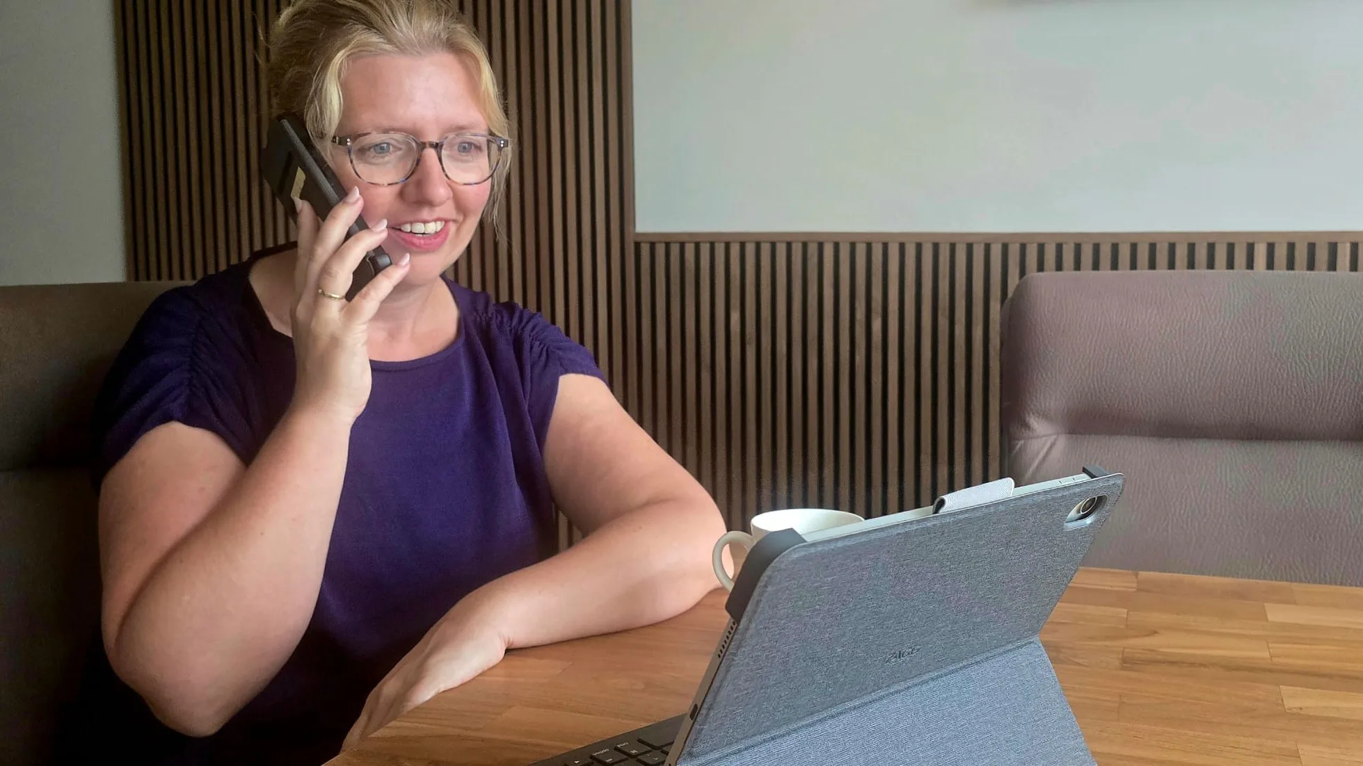 Als adviseur bij het Coördinatiecentrum Expertise Arbeidsomstandigheden en Gezondheid (CEAG) van Defensie zet Renske Krispijn, voormalig voorzitter van de BA&O, zich dagelijks in voor kwalitatief goede arbeidsomstandigheden.